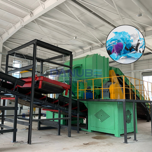 Máquina trituradora de reciclaje de residuos de plástico de buena calidad, máquina trituradora de basura doméstica - Product Image 1