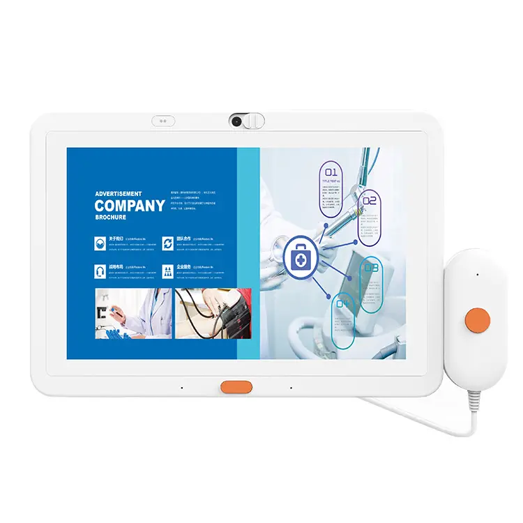 Gezondheidszorg Industriële Tablet 10.1 Inch Muurbevestiging Android Medische Ziekenhuis Artsen Kantoren Call Handvat Digitale Display Tablet