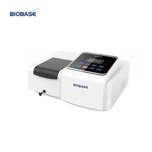 Biobase China Rabatt Labor-Touchscreen-Spektrometer 200 bis 1020 nm Einzelstrahl 4 nm UV-Spektrophotometer mit Kuvette
