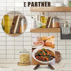 <span class=keywords><strong>Support</strong></span> de livre de cuisine en bois à la main livre de recettes Menu présentoir Restaurant maison <span class=keywords><strong>suspendu</strong></span> étude bureau <span class=keywords><strong>tablette</strong></span> PC <span class=keywords><strong>support</strong></span> pour la cuisine - Product Image 4