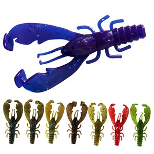 <b>Floating</b> Shrimp Lure 7cm Soft Bait For Bass <b>Fishing</b> Weihai Origin - Product Image 2