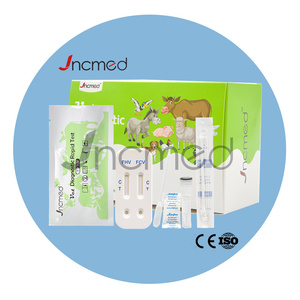 Экспресс-тест JCMED для выявления антигенов FHV и FCV у кошек с ветеринарными диагностическими принадлежностями и тест-полосками - Product Image 2