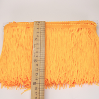 Erkoumi – Vente en gros de 54 couleurs de franges en polyester de 10 cm pour rideaux en dentelle, textiles de maison, costumes de danse latine et de scène