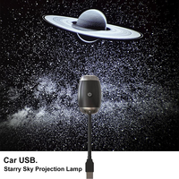 Projecteur de ciel étoilé USB ultra-clair, planétarium, lumière de nuit portable mini flexible à 360 degrés pour le toit de la voiture, pour la chambre à coucher