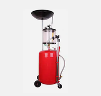 Changeur d'Huile 80L Extracteur d'Huile Pneumatique pour Moteur Automobile Récupérateur Vidange