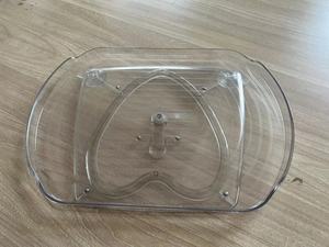 Lazy Susan: votre organisateur de rangement pour réfrigérateur ultime Crystal - Clear Rectangulaire Rotation à 360 degrés - Product Image 3