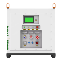 Système de stockage d'énergie portable fiable LiFePO4 100 kWh pour recharge rapide de véhicules électriques, alimentation de secours et réseau, 6000 cycles, garantie 3 ans