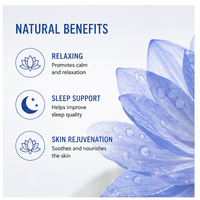 Huile essentielle de lotus bleu pure et naturelle ; nourrit la peau et détend le corps et l'esprit, convient aux soins de la peau et à l'aromathérapie.