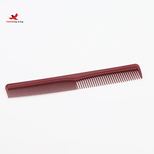 Peigne de barbier 2-en-1 étanche pour cheveux, personnalisable avec logo, double face, outil de salon, manche en plastique, peigne tendance courant, commande en gros RTS - Product Image 2