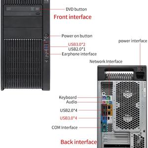 <span class=keywords><strong>Z820</strong></span> Z6Z8G4 utilisé double route graphique station de travail conception professionnelle ordinateur central pour <span class=keywords><strong>HP</strong></span> Graphics PC de bureau - Product Image 2