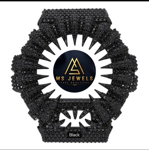Hot Sale MS JEWELS Luxury <b>Men's</b> <b>Mechanical</b> Auto Stainless Steel <b>Watch</b> Iced Out Elegant Sparkling Brilliant Stones Wedding Party - Product Image 6