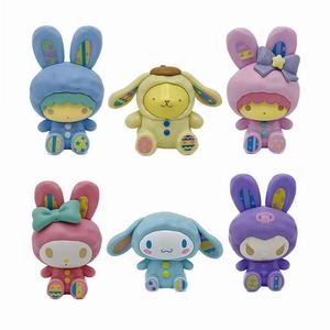 Per Sanrio coniglio serie Kulomi Yugui cane a mano Desktop per auto ornamenti a tema personaggio congelato giocattoli regalo per bambini scatola cieca - Product Image 5
