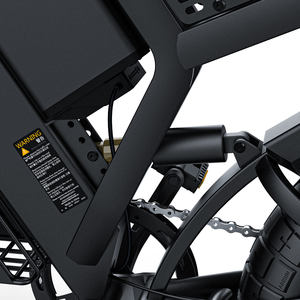 <span class=keywords><strong>Moto</strong></span> électrique tout-terrain 1000W avec autonomie de plus de 60 km, vélo urbain écologique 2025 et vélo d'aventure à pneus larges - Product Image 4