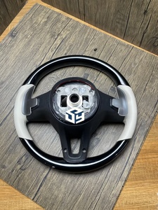 Pour mercedes-benz classe G classe GL classe ML <span class=keywords><strong>G350</strong></span> G500 2010-2016 AMG volant en cuir perforé en Fiber de carbone personnalisé - Product Image 6