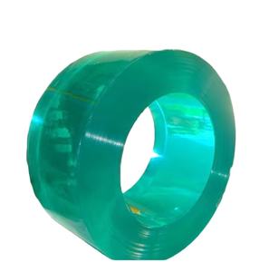 พลาสติกยืดหยุ่นสีอ่อน Pvc Strip ม่านโปร่งใส Pvc คลังสินค้าม่าน<span class=keywords><strong>กั้น</strong></span><span class=keywords><strong>ห้อง</strong></span>เย็นคลังสินค้า - Product Image 2