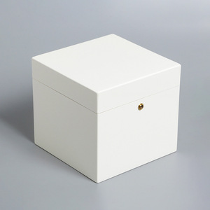 Boîte à bijoux en bois Yonghui, carrée, sur mesure, emballage haut de gamme, boîte de rangement YHC-0050 - Product Image 2