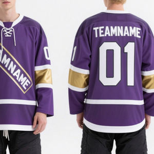 Hersteller Großhandel Professioneller Hockey-Bekleidungs-Lieferant Pro-Team Eishockey-Trikot für Junioren - Product Image 3