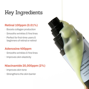 Oem ODM cho người mới bắt đầu nhạy cảm da tiên tiến Retinol huyết thanh cho khuôn mặt retinaldehyde Mặt huyết thanh cho làn da không đồng đều giai điệu nếp nhăn - Product Image 6