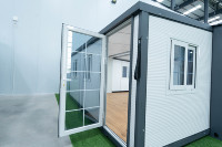 Casa Contenedor Expandible de Lujo TOPPRE de 20 pies/40 pies con Certificación CE, Estructura de Acero, Lista para Energía Solar, Montaje Rápido para Uso Residencial