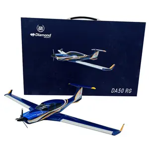 collection 26cm Private Jet DA50RG aircraft model delicate ABS resin airplane model for business gift