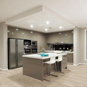 Estilo Simple muebles de cocina de diseño <span class=keywords><strong>CAD</strong></span> directa de fábrica de China gabinetes de cocina de laca - Product Image 5