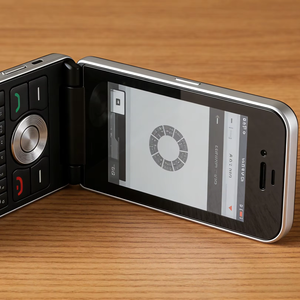 โทรศัพท์มือถือแบบฝาพับคลาสสิก ปลดล็อค รองรับซิมคู่ โทรศัพท์มินิสำหรับใช้สำรอง - Product Image 1