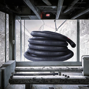 Tuyau de drainage perforé flexible en PP de différents diamètres pour les projets de tunnels, mines et irrigation - Product Image 3