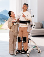 Exosquelette de transfert et d'assistance à la position debout, 3-en-1 (assis-debout-allongé), adapté aux personnes âgées et aux personnes handicapées