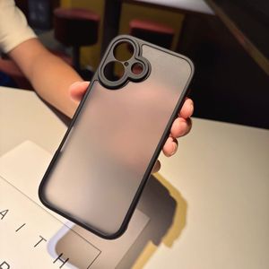 Funda de Silicona Negra Mate para Teléfono 16 Plus, Cubierta Protectora de TPU Suave, Fundas Móviles Antigolpes para Ip 16 Pro Max - Product Image 2