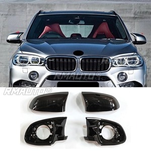 ชุดแต่งฝาครอบกระจกมองข้างป้องกันรอยขีดข่วนสำหรับรถยนต์ BMW X3 X4 F25 F26 ปี 2014-2018 อุปกรณ์ตกแต่งรถยนต์ - Product Image 1