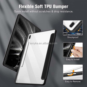 Per Samsung <span class=keywords><strong>Galaxy</strong></span> Tab S9 <span class=keywords><strong>S8</strong></span> custodia <span class=keywords><strong>Ultra</strong></span> da 14.6 pollici Cover posteriore trasparente per <span class=keywords><strong>Tablet</strong></span> Tab S9 <span class=keywords><strong>S8</strong></span> S7 custodia da 12.4 "2023 con portapenne S - Product Image 3