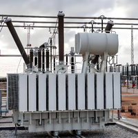 Transformateur de distribution triphasé immergé dans l'huile à forte charge 10000 kVA 35 kV 10 kV/11 kV avec fonction d'alarme de surcharge