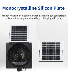 Baliza Ámbar <span class=keywords><strong>de</strong></span> Alta Calidad con Energía Solar, Luz Intermitente Amarilla LED, <span class=keywords><strong>Señal</strong></span> <span class=keywords><strong>de</strong></span> Seguridad Vial, Luz <span class=keywords><strong>de</strong></span> Advertencia <span class=keywords><strong>de</strong></span> Tráfico - Product Image 3