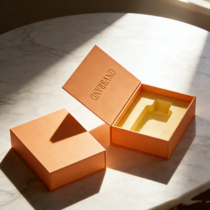 High-End Custom Perfume <b>Packaging</b> Box, Luxury Rigid Gift Box with Foam Insert for Boutique Perfume - Product Image 5