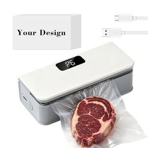 Máquina Selladora al Vacío de Alimentos de Plástico ABS, Reutilizable, Mini Selladora Térmica, Pantalla Digital Inteligente, Bolsas para Sellado al Vacío - Product Image 1