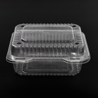 Boîte à gâteau transparente en plastique PET thermoformé pour l'emballage alimentaire