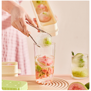 2 in 1 Multifunctional <b>Press</b> Type 4 Block Whiskey Premium Ice Ball Maker Tray Mold With Lid Suitable for Diameter 5.8cm - Product Image 4