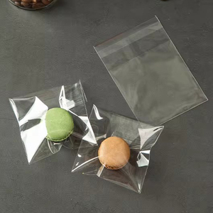 Sacs de boulangerie transparents en PP de qualité alimentaire, autocollants, pour bagels, sandwichs, pâtisseries, logo personnalisé - Product Image 3