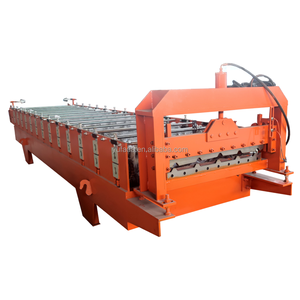 Máquina Dobladora de Tejas <span class=keywords><strong>para</strong></span> Fabricación de Techos, Procesamiento de Acero de Color con Engranajes y Rodamientos - Product Image 2