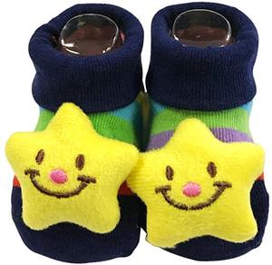 Chaussettes en coton antidérapantes pour bébés, motif animal mignon, tricotées décontractées, chaussons de cheville pour enfants, idéales pour l'hiver (vente en gros) - Product Image 5