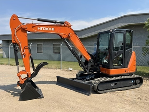 Machine de construction sur chenilles Hitachi ZX60, mini-excavatrice, excavatrice de 6 tonnes, excavatrices Hitachi d'occasion - Product Image 3
