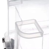 Vente en gros Boîtes de déménagement pliables pour le stockage de vêtements Boîtes de rangement empilables pliables en plastique transparent