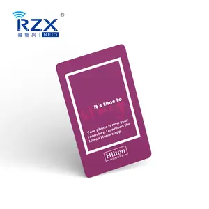 Contactless 1K chip RFID Hotel Card access control key card for Quick and Efficient Check-In