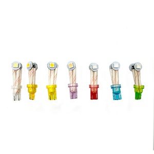ป้องกันการสะท้อนแสงแบบโปร่งใส T10 194 # ไฟ LED พินบอล 555 1*5050SMD AC DC 6.3V - Product Image 1