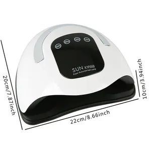 DIANJU sunuv 네일 램프 장비 320W-72 램프 비즈 SUNX19 지능형 휴대용 4 단 타이머 고급 유도