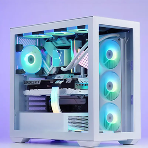 Zeromaster เคสกระจกนิรภัย ATX สมาร์ทเคสพัดลม RGB เคสคอมพิวเตอร์สำหรับเล่นเกมคุณภาพสูงทาวเวอร์ - Product Image 2