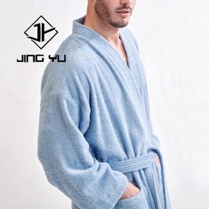 Albornoz de Lujo para Hotel y Spa, Personalizado, Unisex, Cálido para Invierno, Ropa de Dormir Unisex, Albornoz Suave de Poliéster para Hombre - Product Image 3