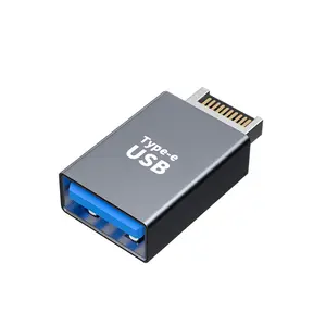Usb3.1tipe C Adaptor Ethernet USB Ke Tipe-e Female Pria Ke Tipe E