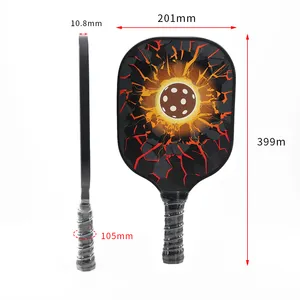 MELORS Pickleball Paddle Set Crafted From Lightweight Wide Pickleball Rackets Carbon Fiber And Designed Pickleball Racket Set