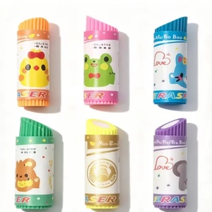 Goma de Borrar de Arte de Dibujos Animados, No Tóxica, Económica, Popular en 2026, de Uso Amplio, para Estudiantes - Product Image 1